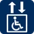 Rollstuhlgerechter Lift