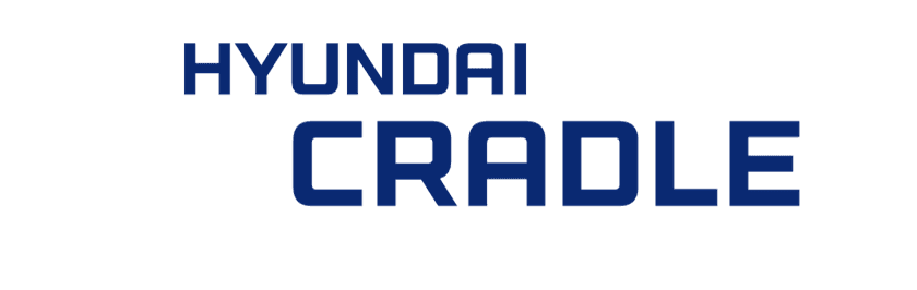 Hyundai CRADLE Logo Blue