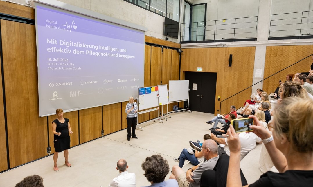 Digital health care Juli 2023 Vortrag Brigitte Buehrlen Bert Willer
